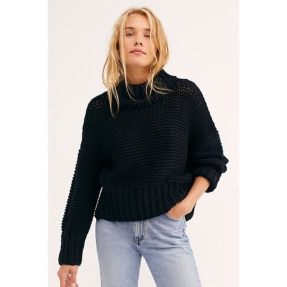 NWT Free People My Only Sunshine Chunky Sweater